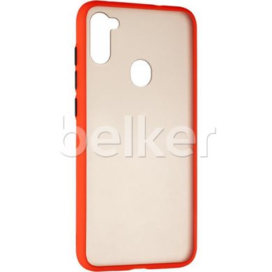Противоударный чехол для Samsung Galaxy A11 (A115) LikGus Красный смотреть фото | belker.com.ua