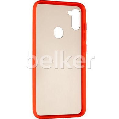 Противоударный чехол для Samsung Galaxy A11 (A115) LikGus Красный смотреть фото | belker.com.ua