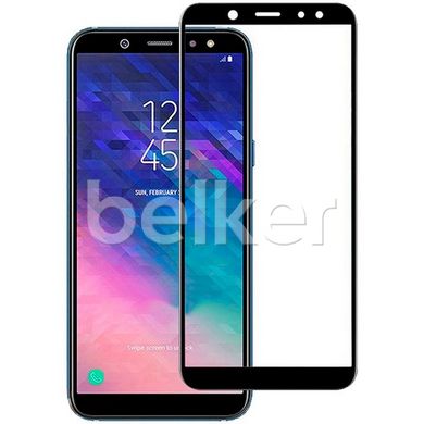 Защитное стекло для Samsung Galaxy A6+ 2018 (A605) 3D Tepered Glass Черный смотреть фото | belker.com.ua
