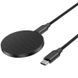 Беспроводная зарядка для iPhone (MagSafe) Wiwu Aramid Fiber Wireless Charger Wi-W034 Черный в магазине belker.com.ua