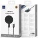 Беспроводная зарядка для iPhone (MagSafe) Wiwu Aramid Fiber Wireless Charger Wi-W034 Черный в магазине belker.com.ua