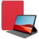 Чехол для Microsoft Surface Pro X 13 2021 Moko кожаный Красный