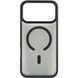 Чехол iPhone 18 Pro Piblue GLACIER series з MagSafe (PL-52) Черный в магазине belker.com.ua