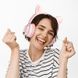Наушники Hoco W36 Cat ear Dream Розовый в магазине belker.com.ua
