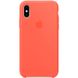 Силиконовый чехол для iPhone X Apple Silicone Case Оранжевый в магазине belker.com.ua