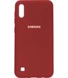 Защитный чехол для Samsung Galaxy A10 2019 (A105) Original Soft Case Бордовый