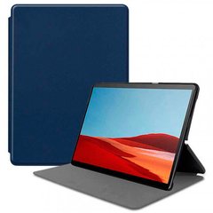 Чехол для Microsoft Surface Pro X 13 2021 Moko кожаный Синий