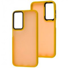 Чехол для Samsung Galaxy M14 (M146) Lyon Frosted case Желтый