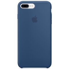 Чехол для iPhone 8 Plus Apple Silicone Case Темно-синий смотреть фото | belker.com.ua