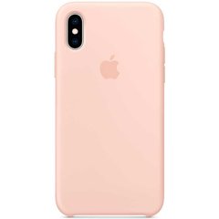 Силиконовый чехол для iPhone X Apple Silicone Case Розовый смотреть фото | belker.com.ua