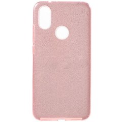 Силиконовый чехол для Xiaomi Mi A2 Remax Glitter Silicon case Розовый смотреть фото | belker.com.ua