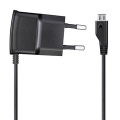 Зарядное устройство Samsung 0.7A c кабелем micro USB (ETAOU10EBECSTD) Черное