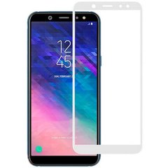 Защитное стекло для Samsung Galaxy A6+ 2018 (A605) 3D Tepered Glass Белый смотреть фото | belker.com.ua