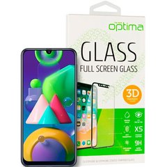 Защитное стекло для Samsung Galaxy M21 (M215) Optima 3D Черный смотреть фото | belker.com.ua