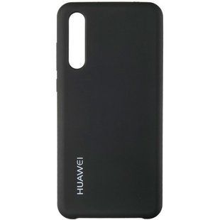 Силиконовый чехол для Huawei P30 Original Soft Matte Case Черный смотреть фото | belker.com.ua