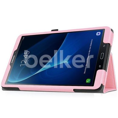 Чехол для Samsung Galaxy Tab A 10.1 T580, T585 TTX Кожаный Розовый смотреть фото | belker.com.ua