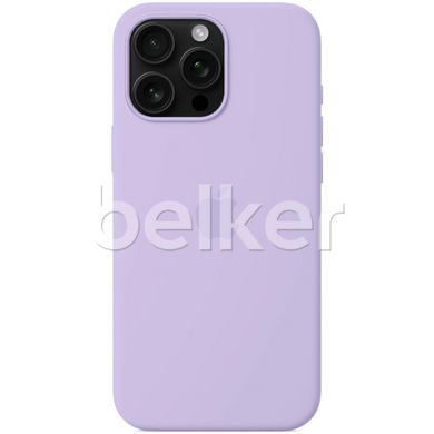 Чехол для iPhone 16 Pro Max Silicone Case (replica) Сиреневый