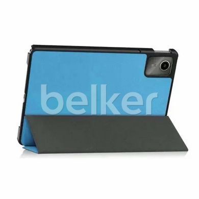 Чехол для Lenovo Xiaoxin Pad 2024 Moko кожаный Голубой