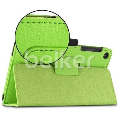 Чехол для Lenovo Tab 3 7.0 710 TTX кожаный Зелёный смотреть фото | belker.com.ua