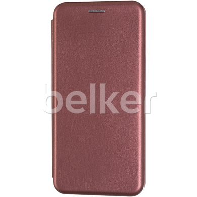 Чехол книжка для Xiaomi Redmi Note 13 5G G-Case Ranger Марсала