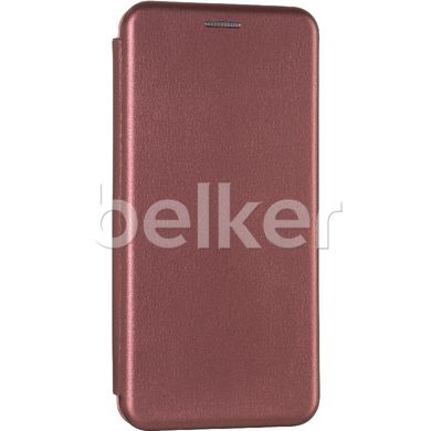 Чехол книжка для Xiaomi Redmi Note 13 5G G-Case Ranger Марсала