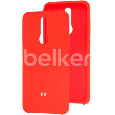 Оригинальный чехол для Xiaomi Redmi 8 Silicone Case Красный смотреть фото | belker.com.ua