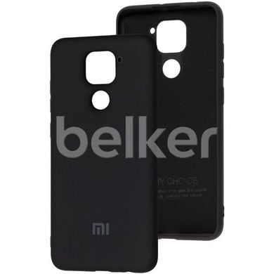 Оригинальный чехол для Xiaomi Redmi Note 9 Soft Case Черный смотреть фото | belker.com.ua