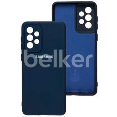 Оригинальный чехол для Samsung Galaxy A73 (A736) Soft Case Синий