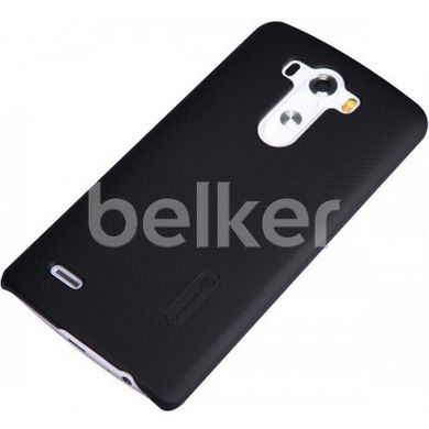 Пластиковый чехол для LG G3 D855 Nillkin Frosted Shield Черный смотреть фото | belker.com.ua