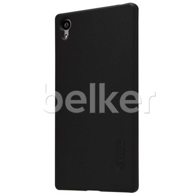Пластиковый чехол для Sony Xperia Z5 Nillkin Frosted Shield Черный смотреть фото | belker.com.ua