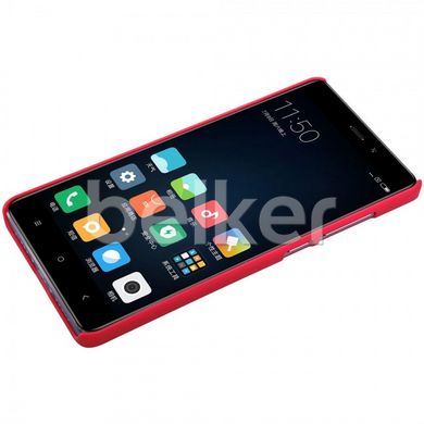 Пластиковый чехол для Xiaomi Redmi 4 Nillkin Frosted Shield Красный смотреть фото | belker.com.ua