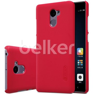 Пластиковый чехол для Xiaomi Redmi 4 Nillkin Frosted Shield Красный смотреть фото | belker.com.ua
