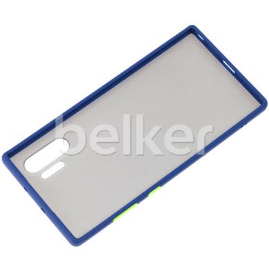 Противоударный чехол для Samsung Galaxy Note 10 Plus (N975) LikGus Синий смотреть фото | belker.com.ua