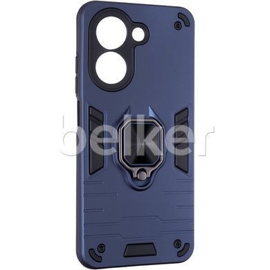 Противоударный чехол для Xiaomi Redmi A7 Honor Hard Defence Series New Синий