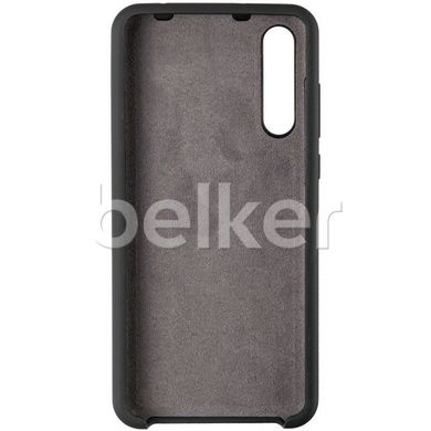 Силиконовый чехол для Huawei P30 Original Soft Matte Case Черный смотреть фото | belker.com.ua