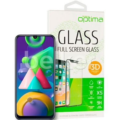 Защитное стекло для Samsung Galaxy M21 (M215) Optima 3D Черный смотреть фото | belker.com.ua