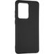 Чехол для Samsung Galaxy S20 Ultra (G988) Full Soft case Черный в магазине belker.com.ua