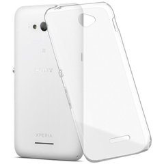 Силиконовый чехол для Sony Xperia E4 Remax незаметный Прозрачный смотреть фото | belker.com.ua