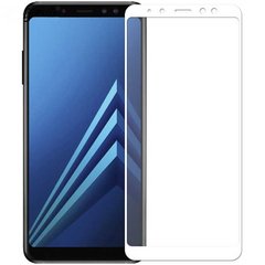 Защитное стекло для Samsung Galaxy A8 (A530) Tempered Glass 3D Белый смотреть фото | belker.com.ua