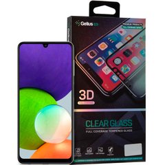 Защитное стекло для Samsung Galaxy A22 (A225) Gelius Pro 3D Черное
