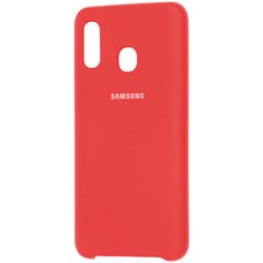 Защитный чехол для Samsung Galaxy A20 A205 Original Soft Case Красный смотреть фото | belker.com.ua