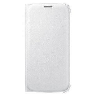 Чехол книжка для Samsung Galaxy S6 G920 Flip Wallet Cover Копия Белый смотреть фото | belker.com.ua