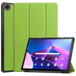 Чехол для Lenovo Tab M10 3rd Gen 10.1 tb-328 2022 Moko кожаный Салатовый