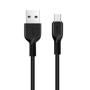 Кабель microUSB Hoco X20 Times Speed 3 метра Черный