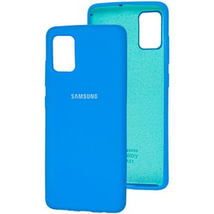 Оригинальный чехол для Samsung Galaxy A51 (A515) Soft Case Голубой смотреть фото | belker.com.ua