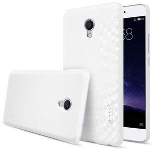 Пластиковый чехол для Meizu MX6 Nillkin Frosted Shield Белый смотреть фото | belker.com.ua