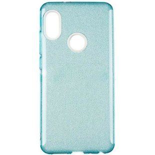 Силиконовый чехол для Xiaomi Redmi Note 5 Remax Glitter Silicon case Голубой смотреть фото | belker.com.ua