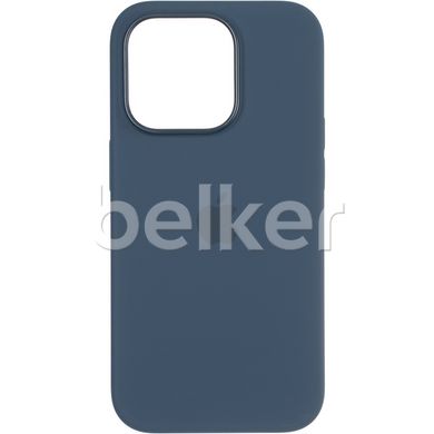 Чехол Apple Silicone Case MagSafe для iPhone 15 Pro Темно-синий смотреть фото | belker.com.ua