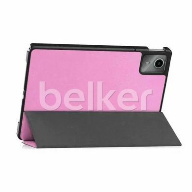 Чехол для Lenovo Xiaoxin Pad 2024 Moko кожаный Розовый