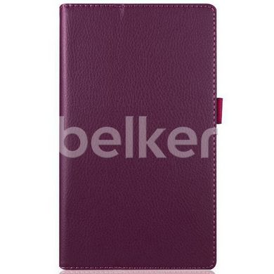 Чехол для Asus MeMO Pad 7 ME572 TTX кожаный Фиолетовый смотреть фото | belker.com.ua